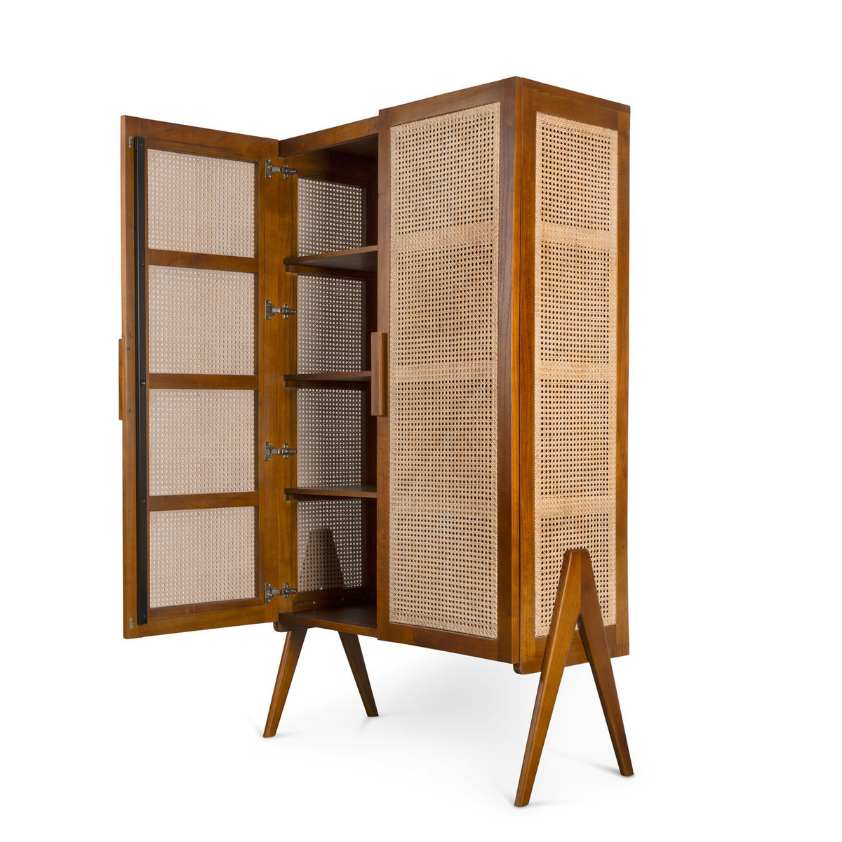 Armadio Storage Cabinet Lucien - Dark Brown - Pierre Jeanneret Edition