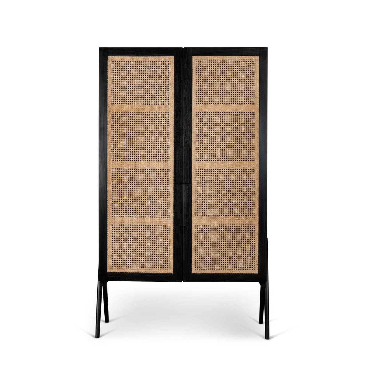Armadio Storage Cabinet Lucien - Charcoal Black - Pierre Jeanneret Edition