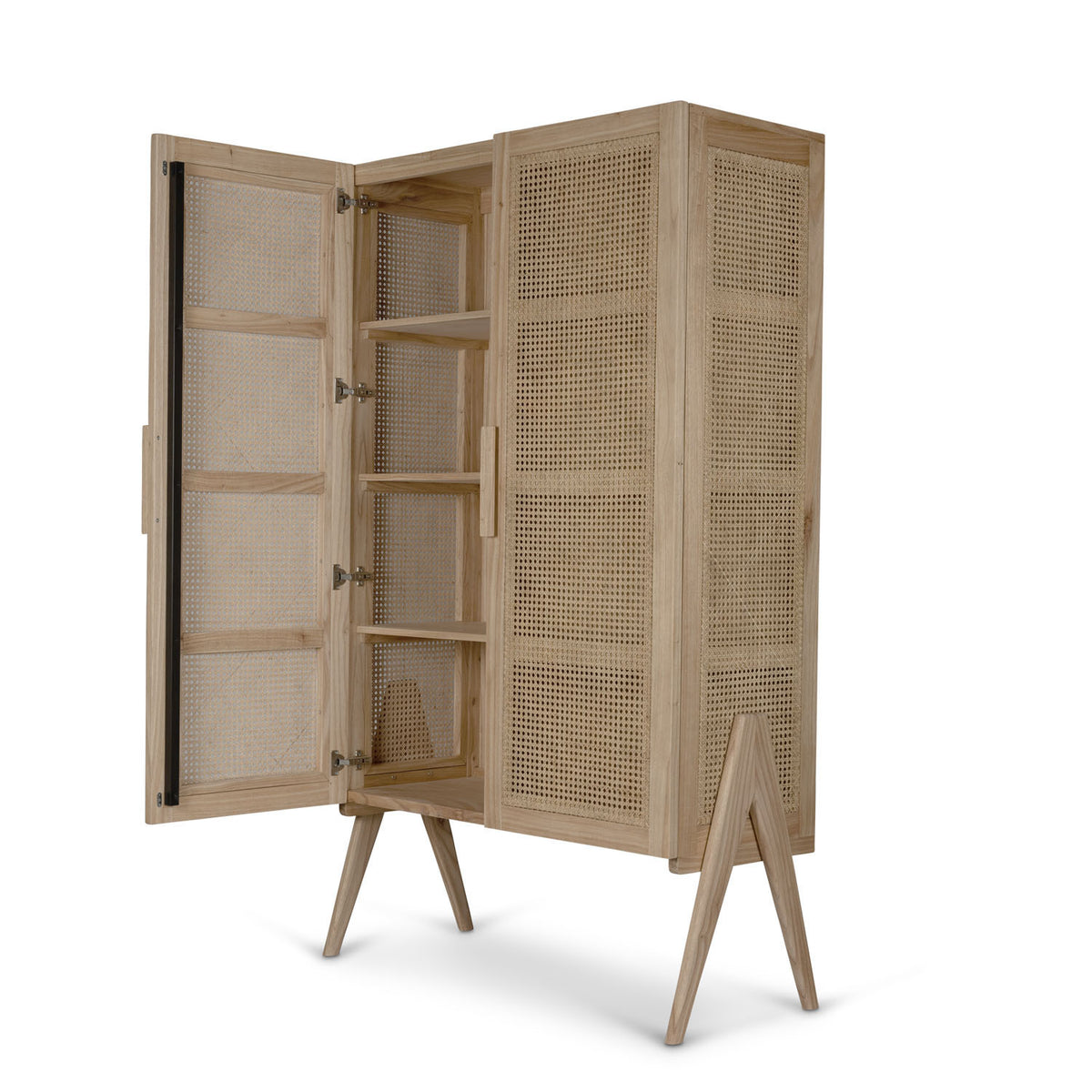 Armadio Storage Cabinet Lucien - Natural - Pierre Jeanneret Edition