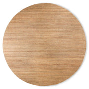Tappeto rotondo in canapa intrecciata (250x250 cm)