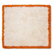 Soffice tappeto quadrato 'retro summers' (250x250)