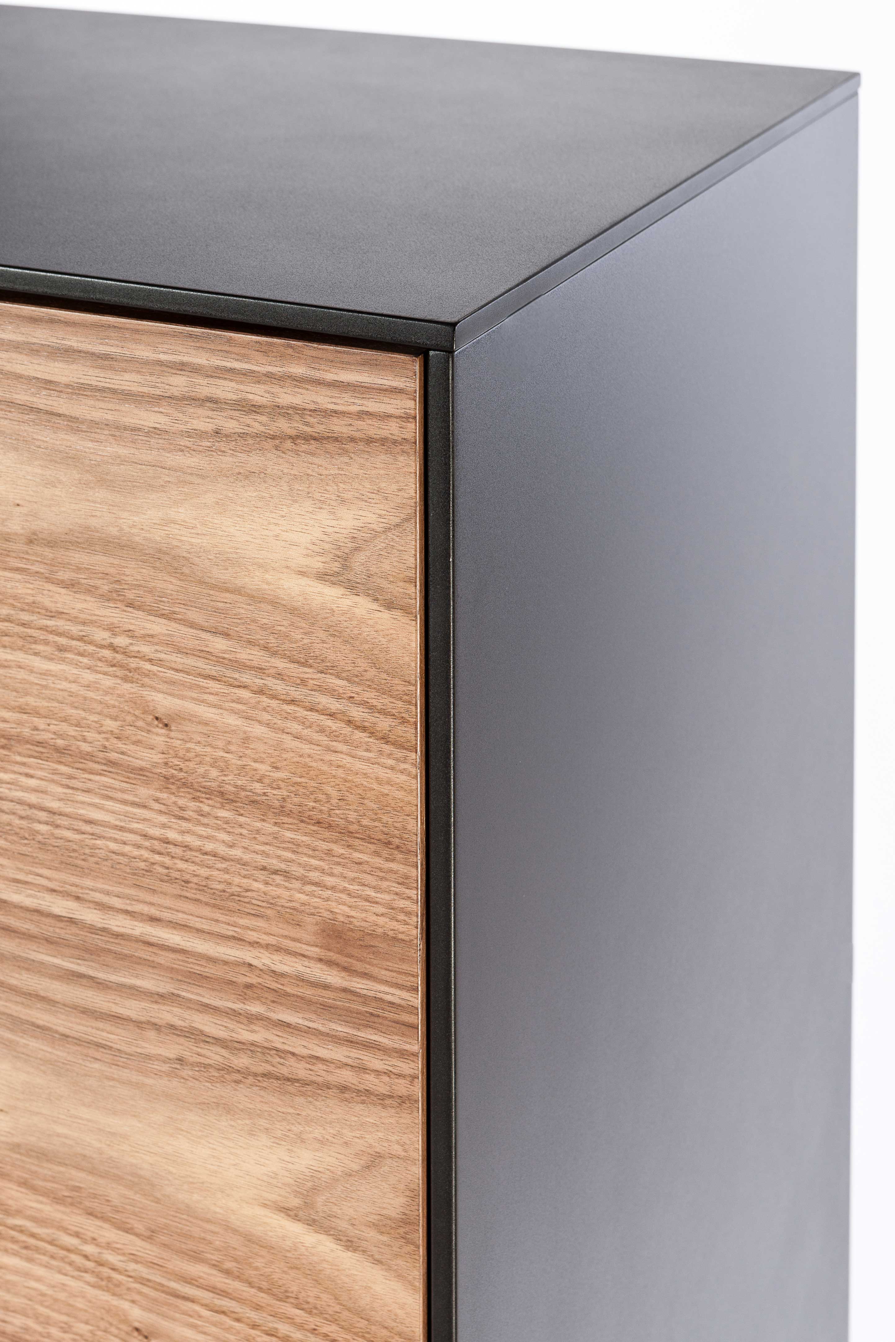 Madia siviglia Nero/noce