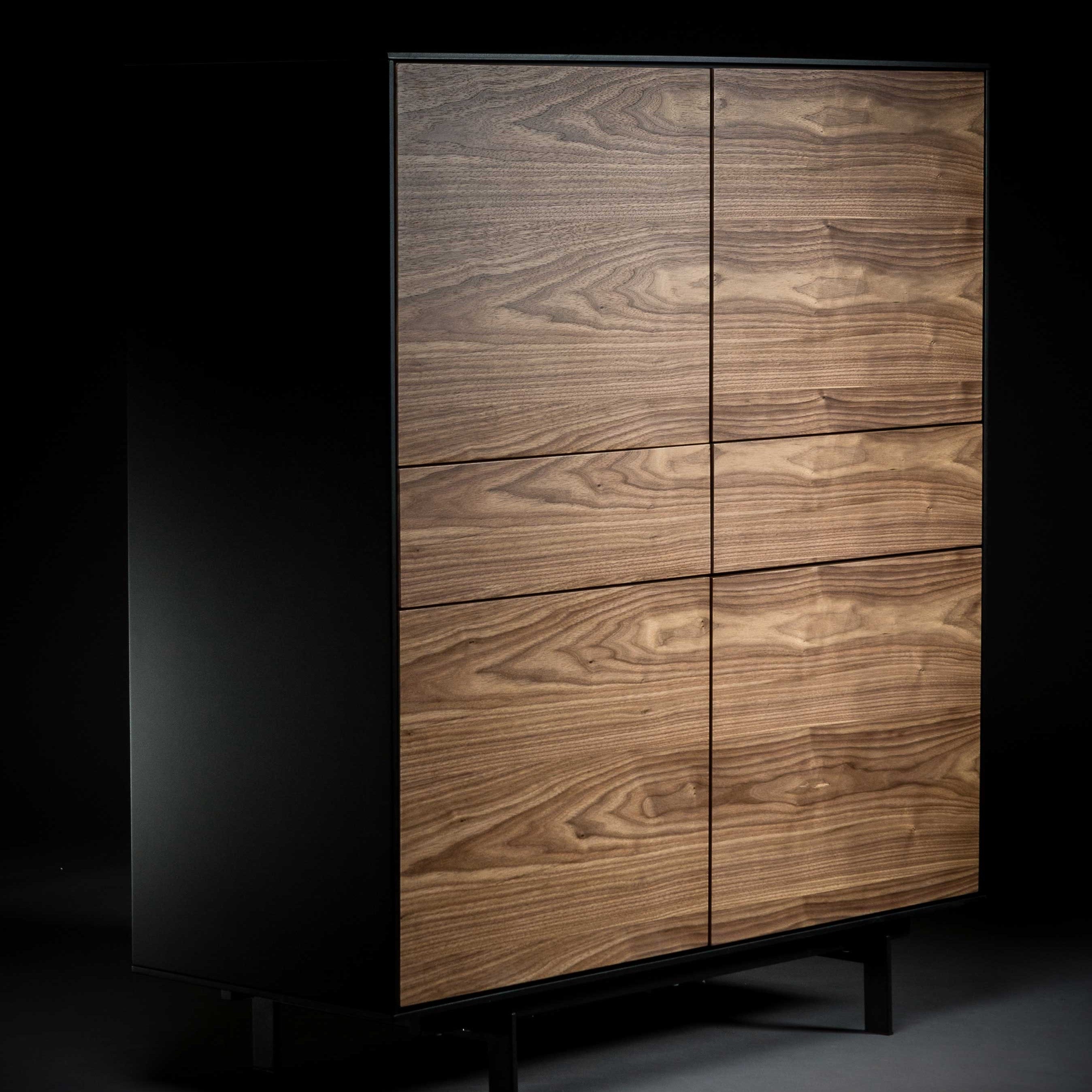 Madia siviglia Nero/noce