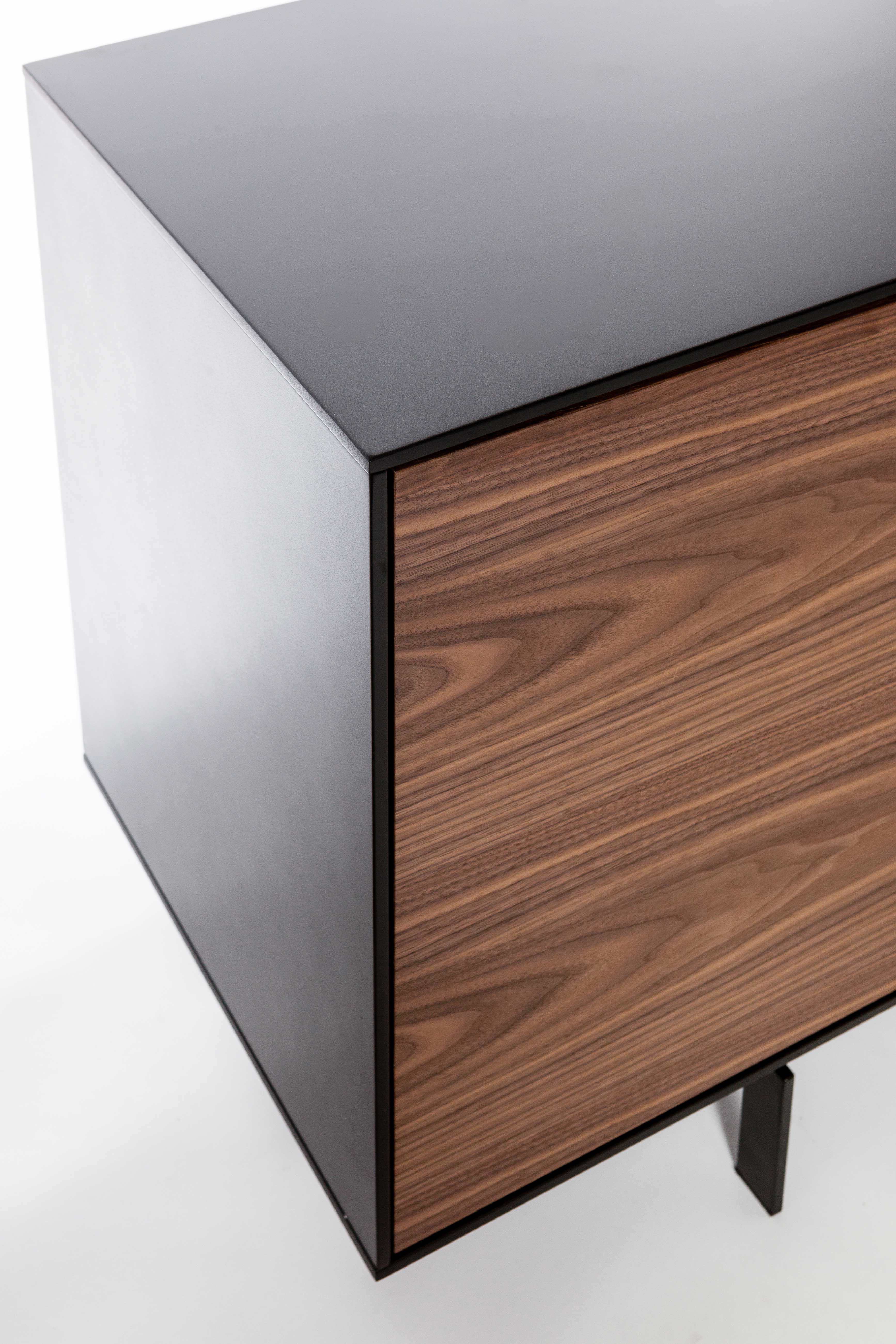 Credenza siviglia nero/noce