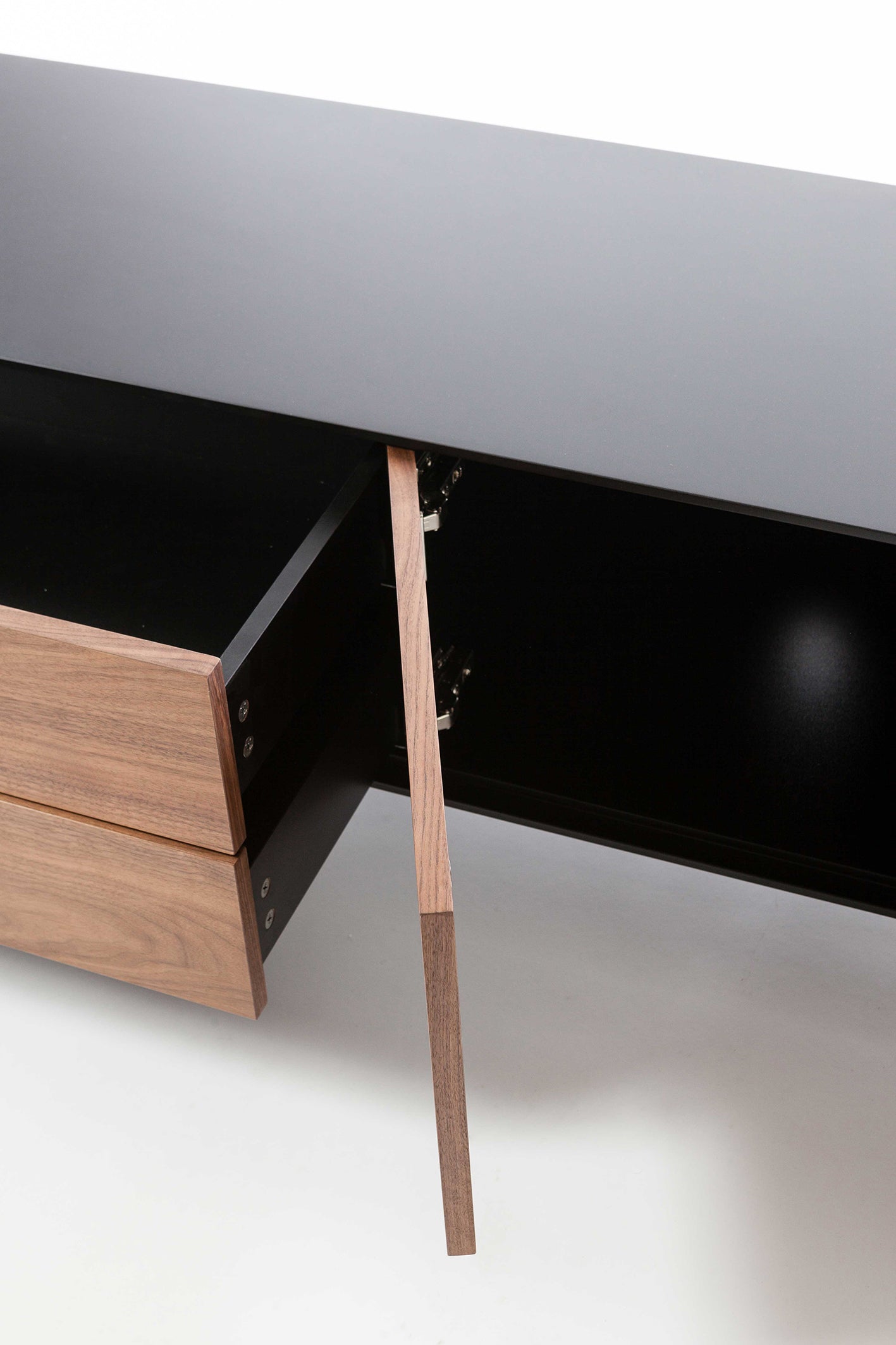 Mobile tv siviglia nero/noce