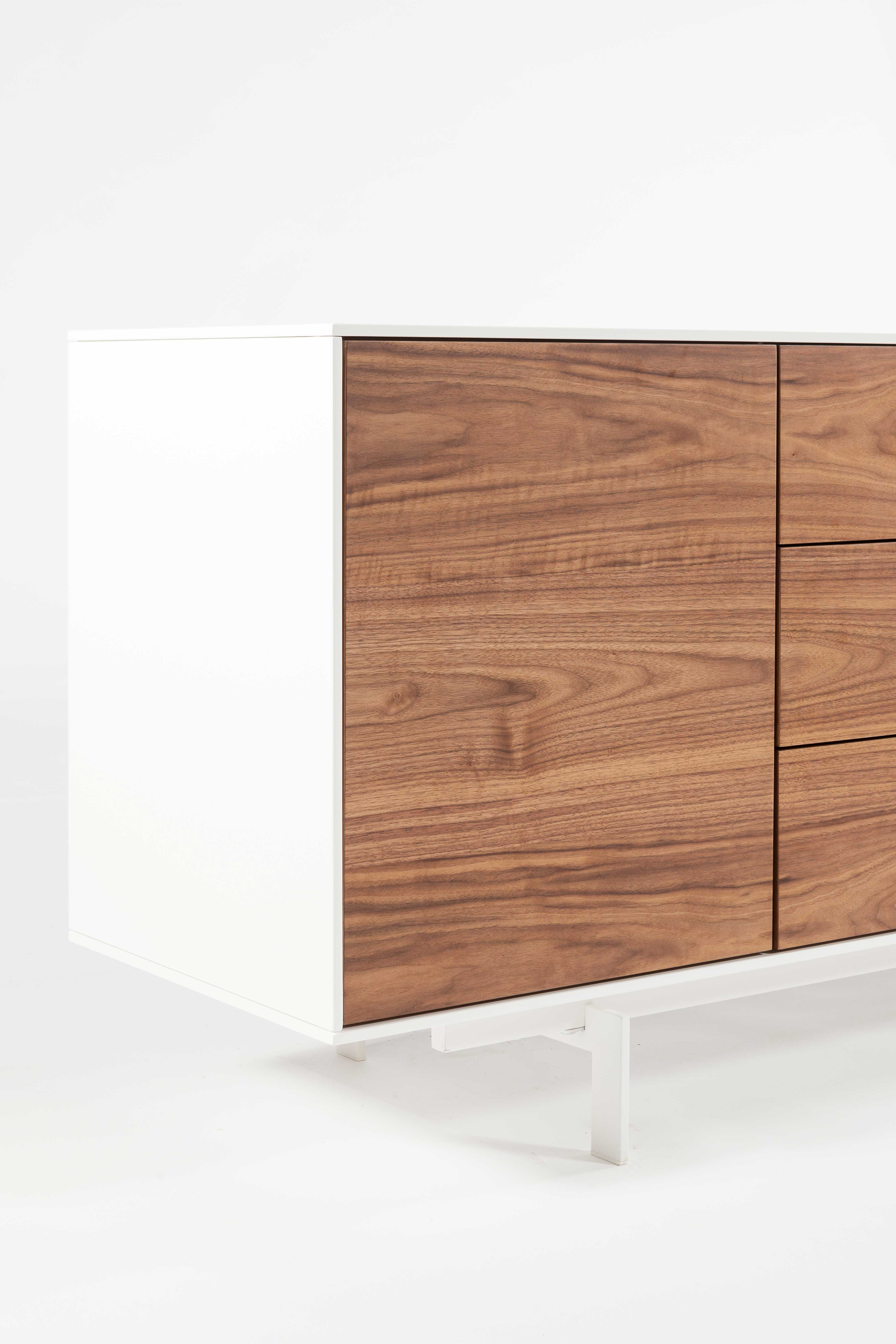 Credenza siviglia bianco/noce