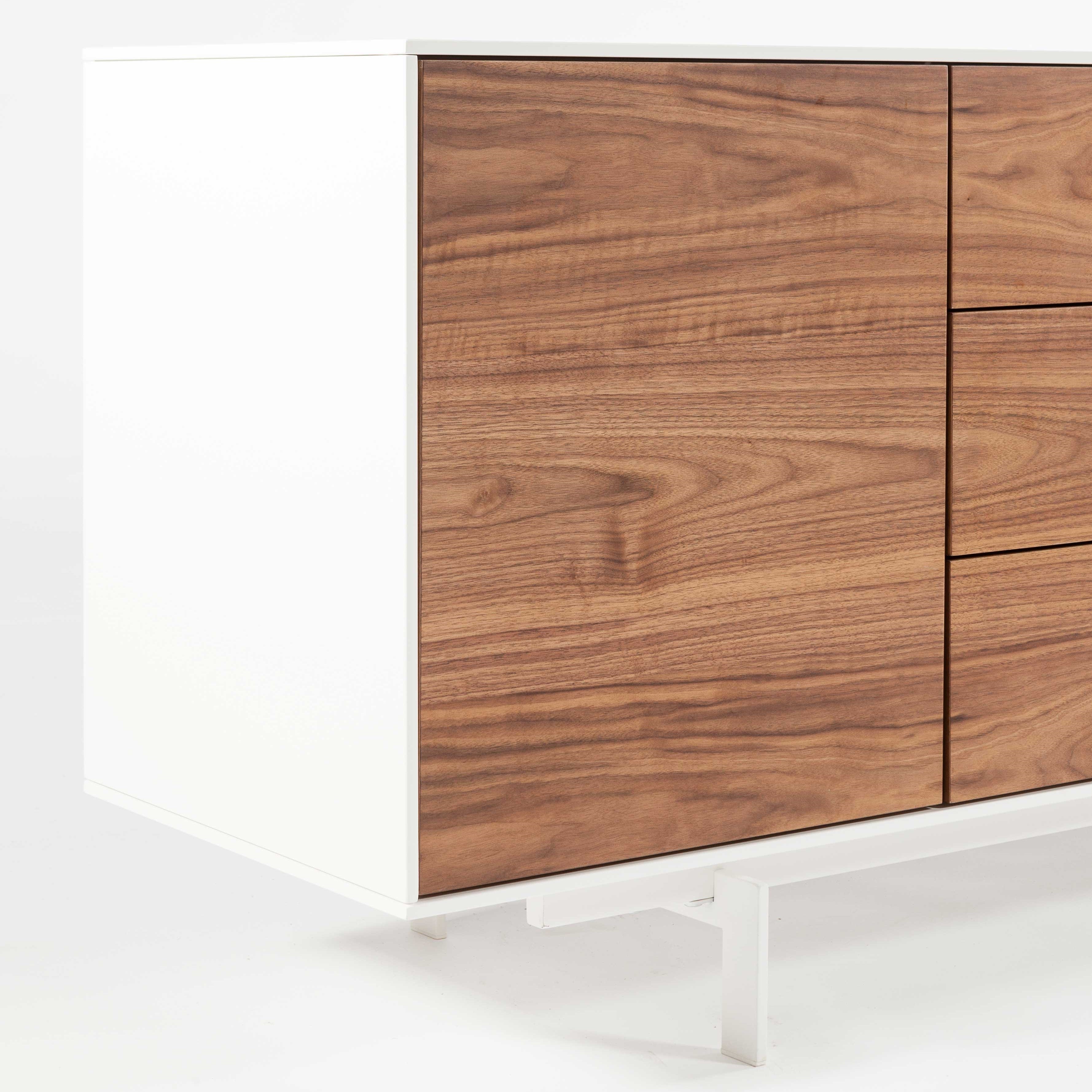 Mobile tv siviglia bianco/noce