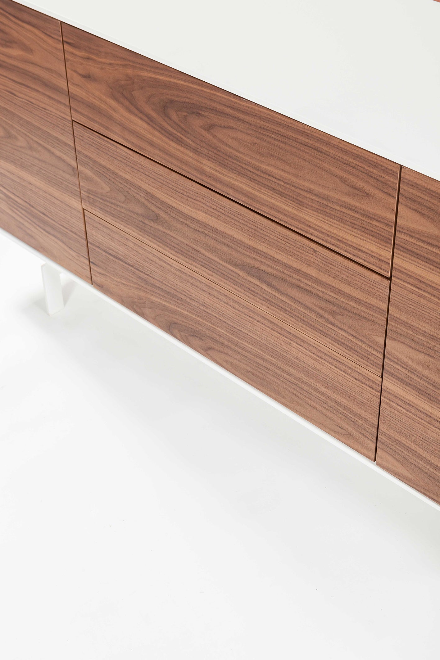 Credenza siviglia bianco/noce