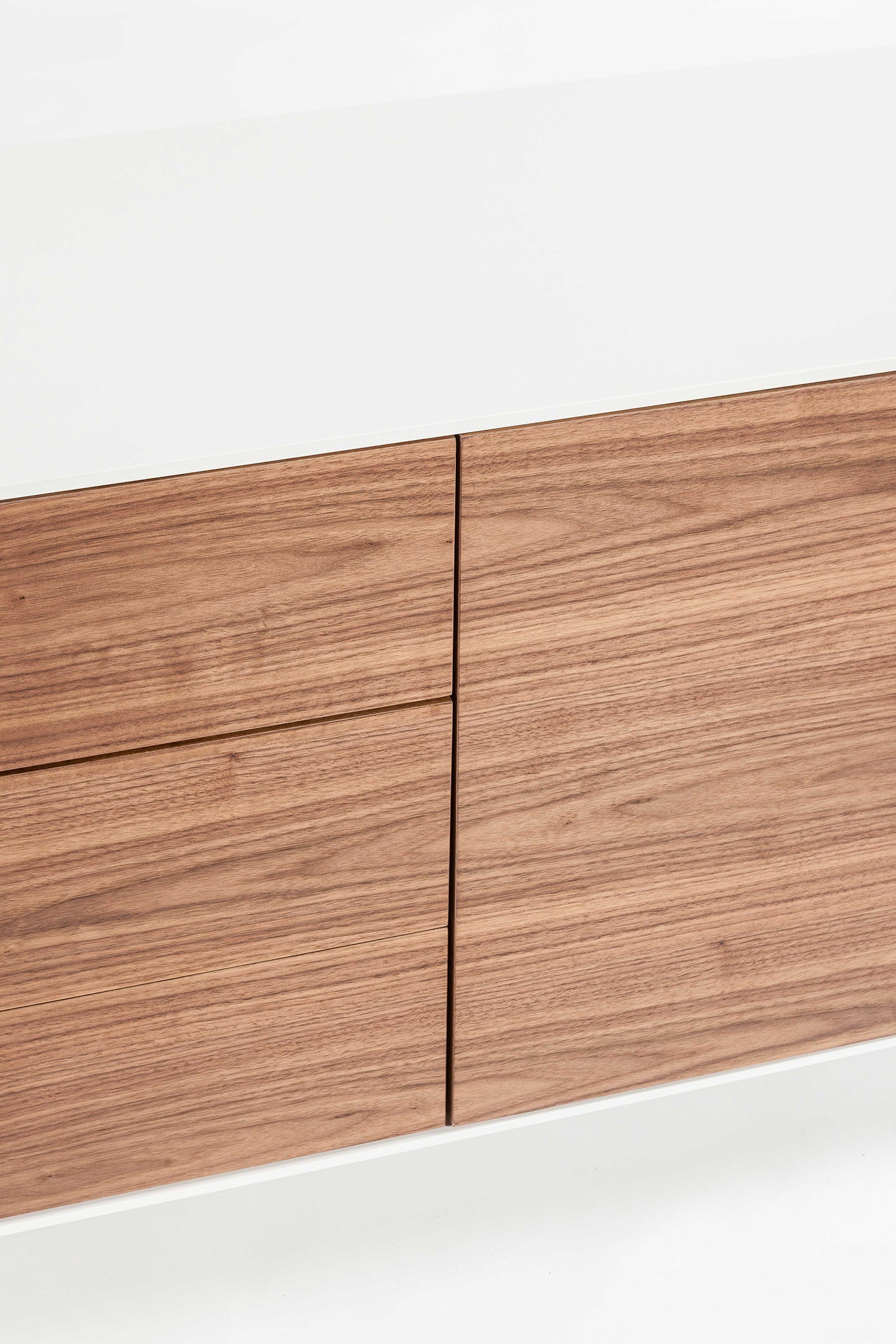 Credenza siviglia bianco/noce