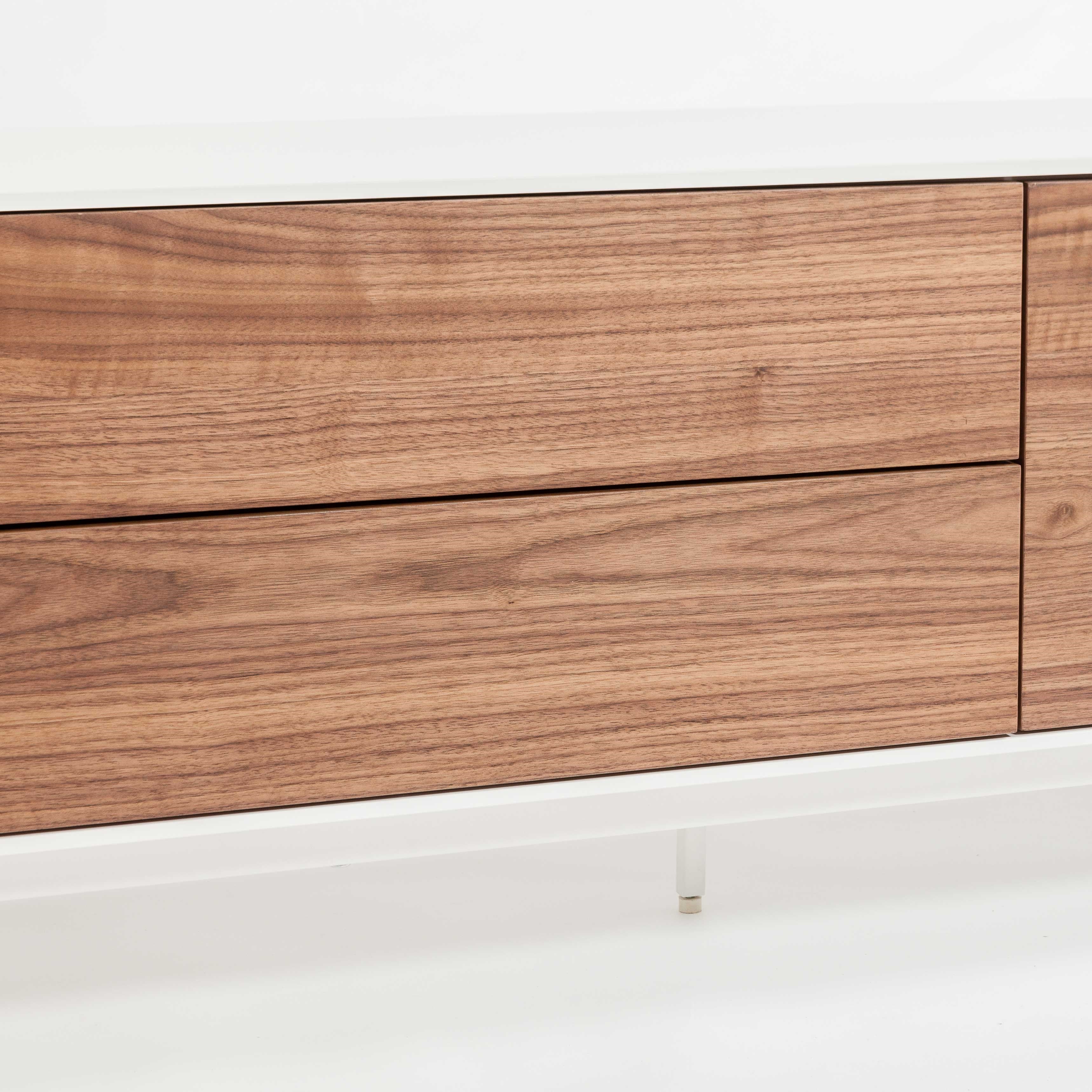 Mobile tv siviglia bianco/noce