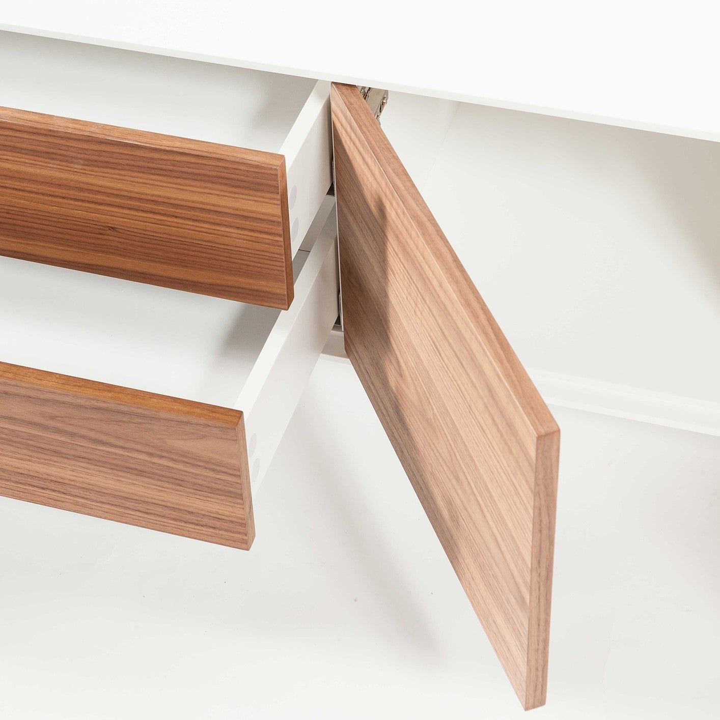 Mobile tv siviglia bianco/noce