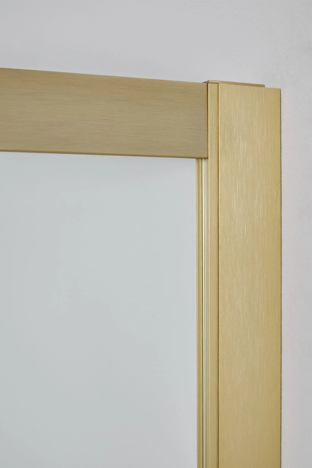 Dover - Mampara doccia con accesso frontale e porta scorrevole soft closing, vetro temperato 6 mm e alluminio