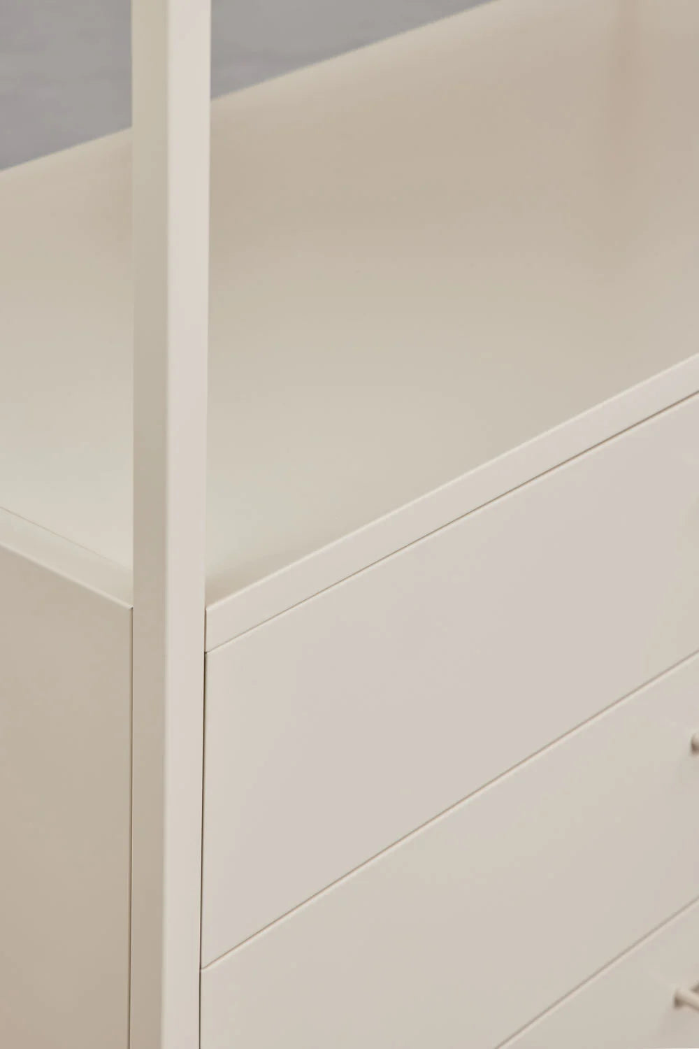 Janine - Cassettiera 80x40 cm in acciaio