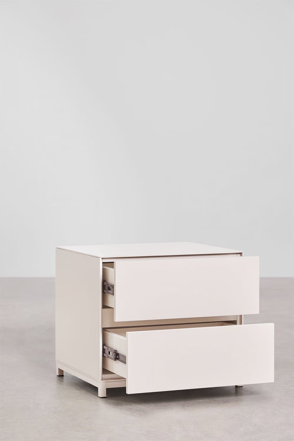 Kivora - Comodino rettangolare 50x45 cm in MDF