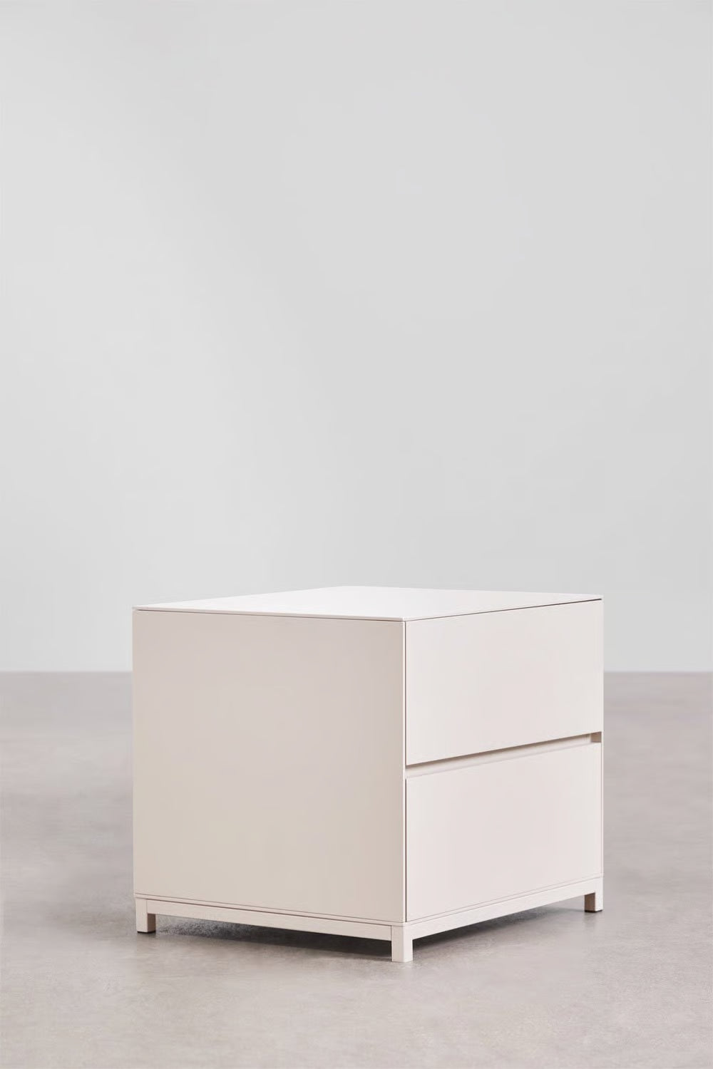 Kivora - Comodino rettangolare 50x45 cm in MDF