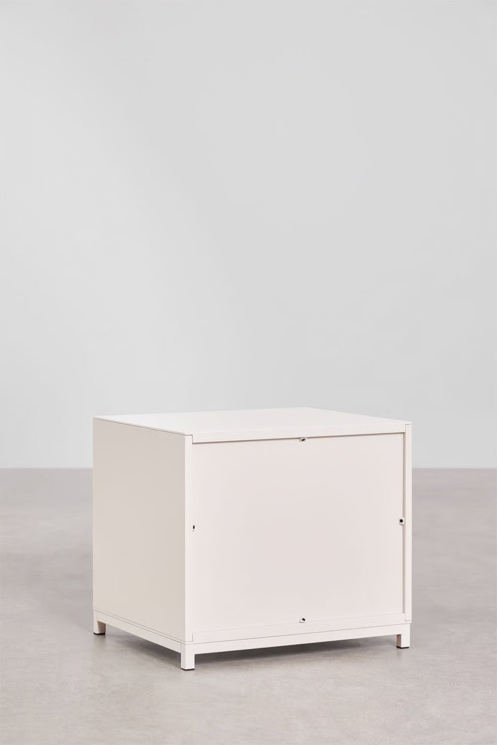 Kivora - Comodino rettangolare 50x45 cm in MDF