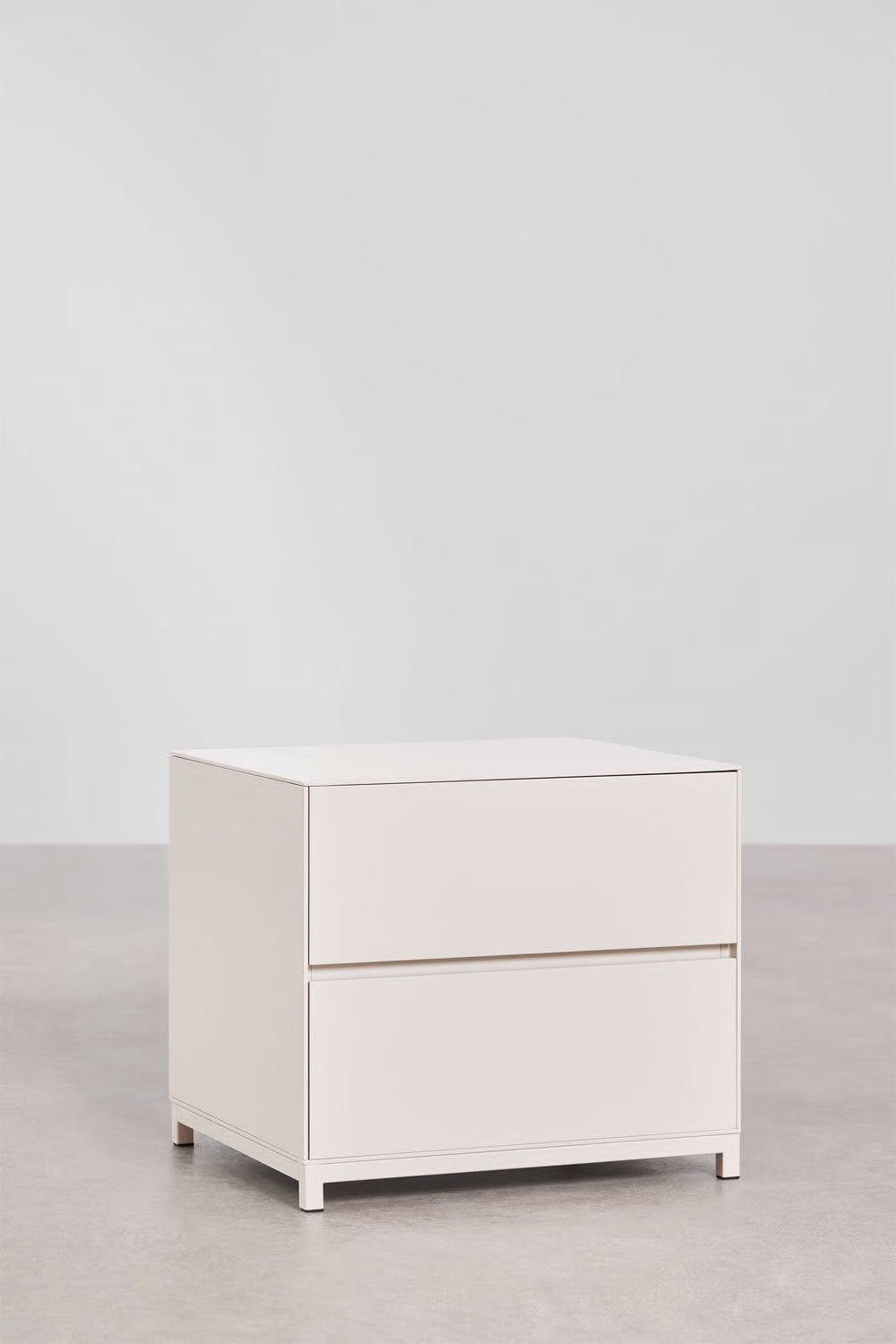 Kivora - Comodino rettangolare 50x45 cm in MDF