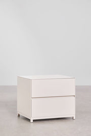 Kivora - Comodino rettangolare 50x45 cm in MDF