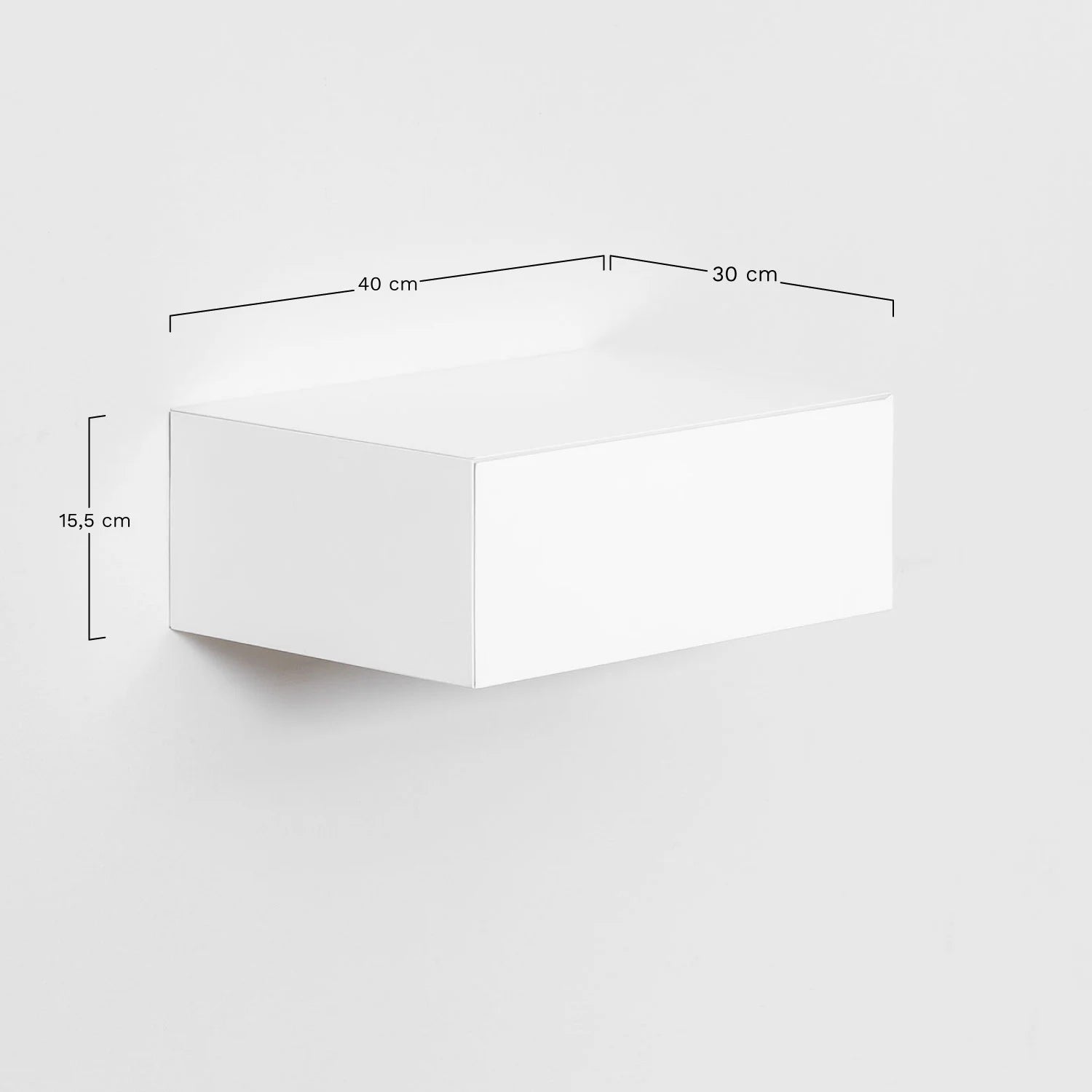 Florens - Comodino sospeso in MDF