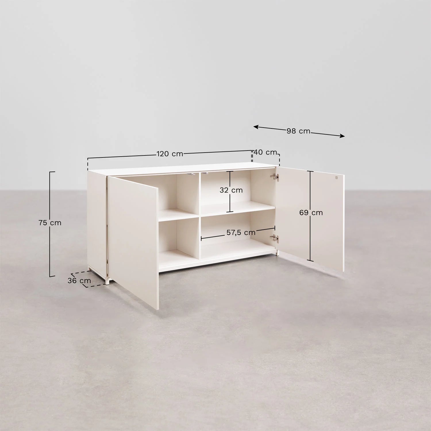 Kivora - credenza in MDF