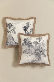 Diwas - Cuscino quadrato 45x45 cm in cotone