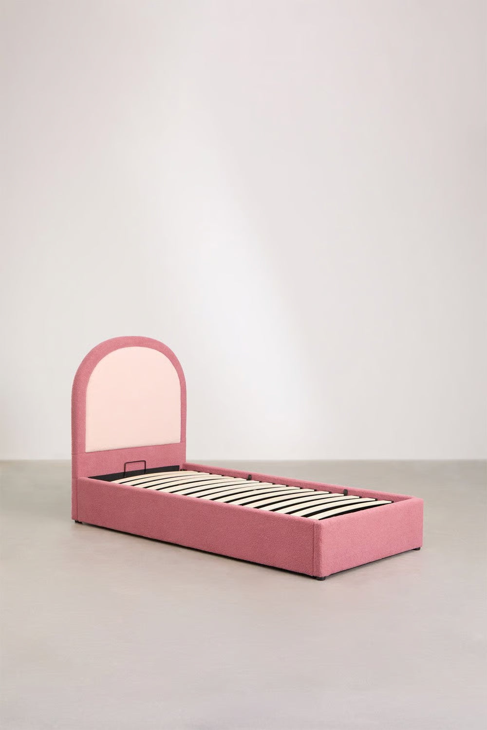 Letto bimba con contenitore Kalwa Lamb rosa