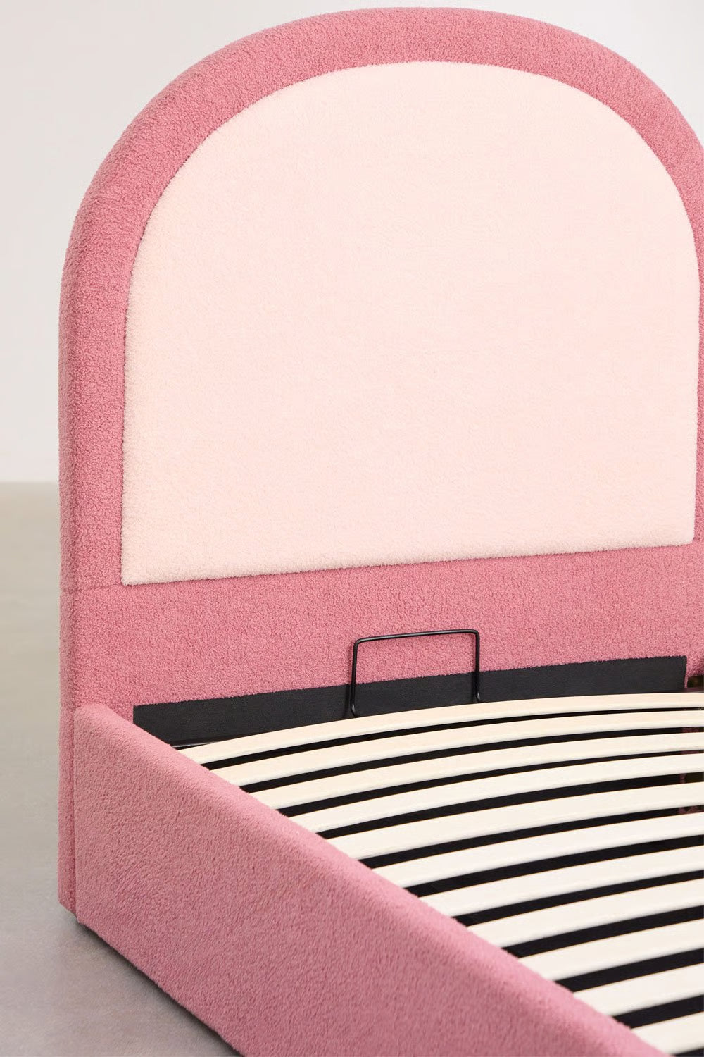 Letto bimba con contenitore Kalwa Lamb rosa