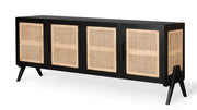 Credenza Storage Dressoir Henri 205cm - Charcoal Black - Pierre Jeanneret Edition