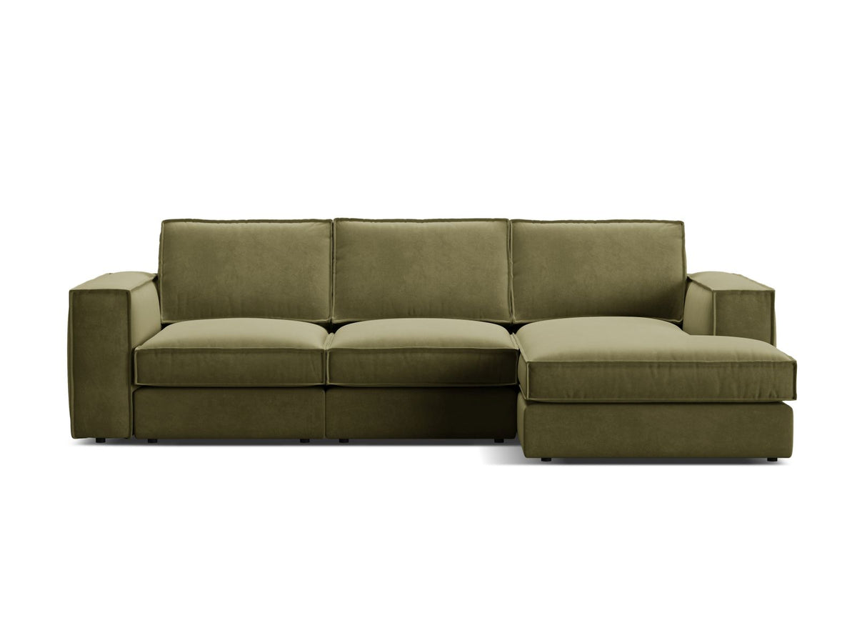 Divano Angolare Componibile Pola, 3 Posti, 158x284x88