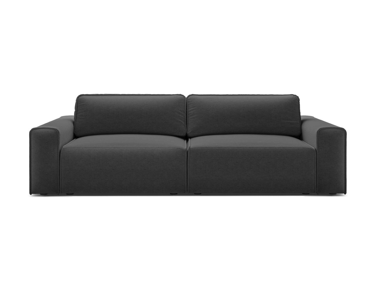 Divano Letto con Contenitore Victor, 3 Posti, 100x246x83