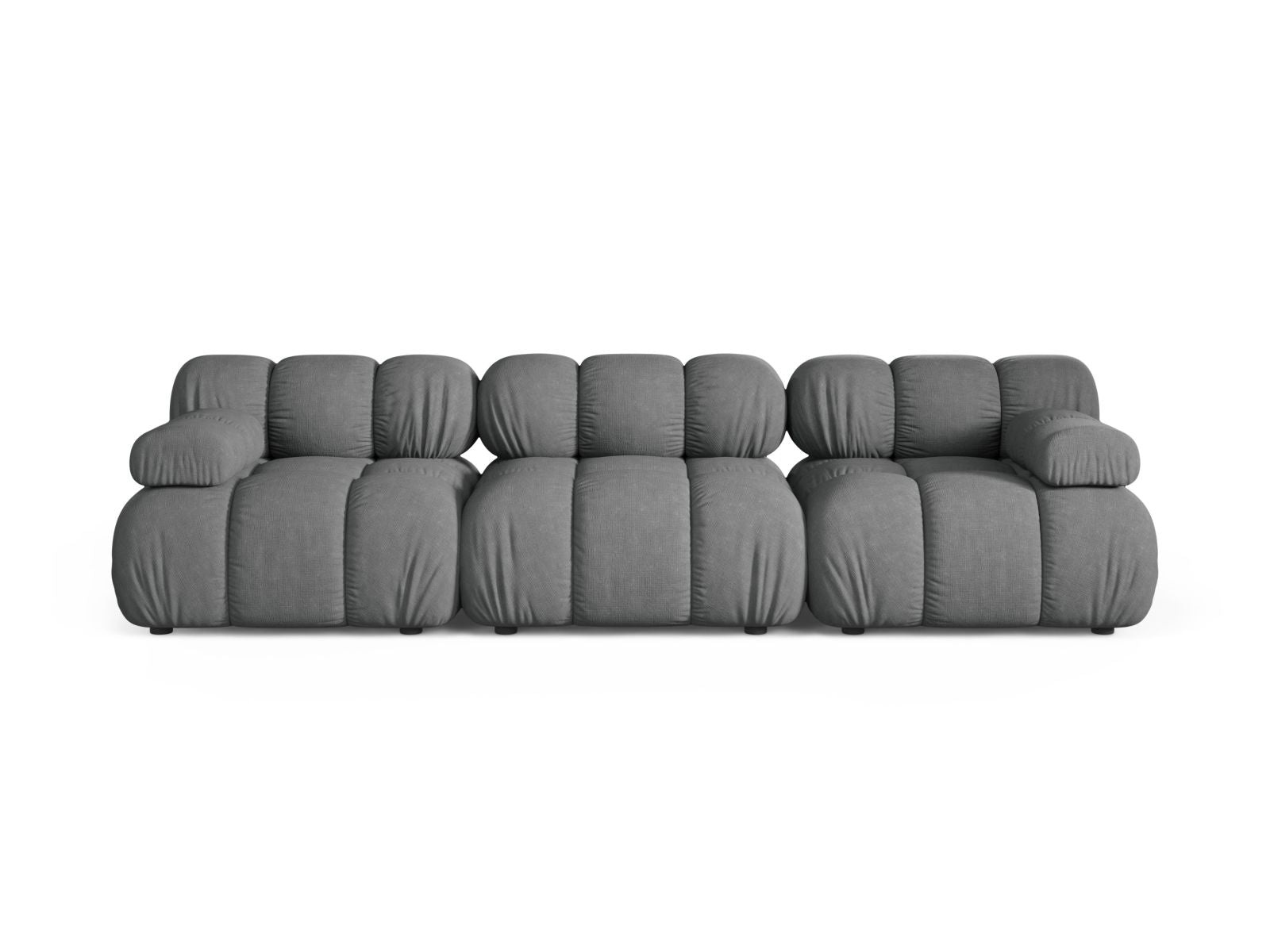 Divano Modulare, "Bellis", 3 Posti, 282x94x70 - Grigio