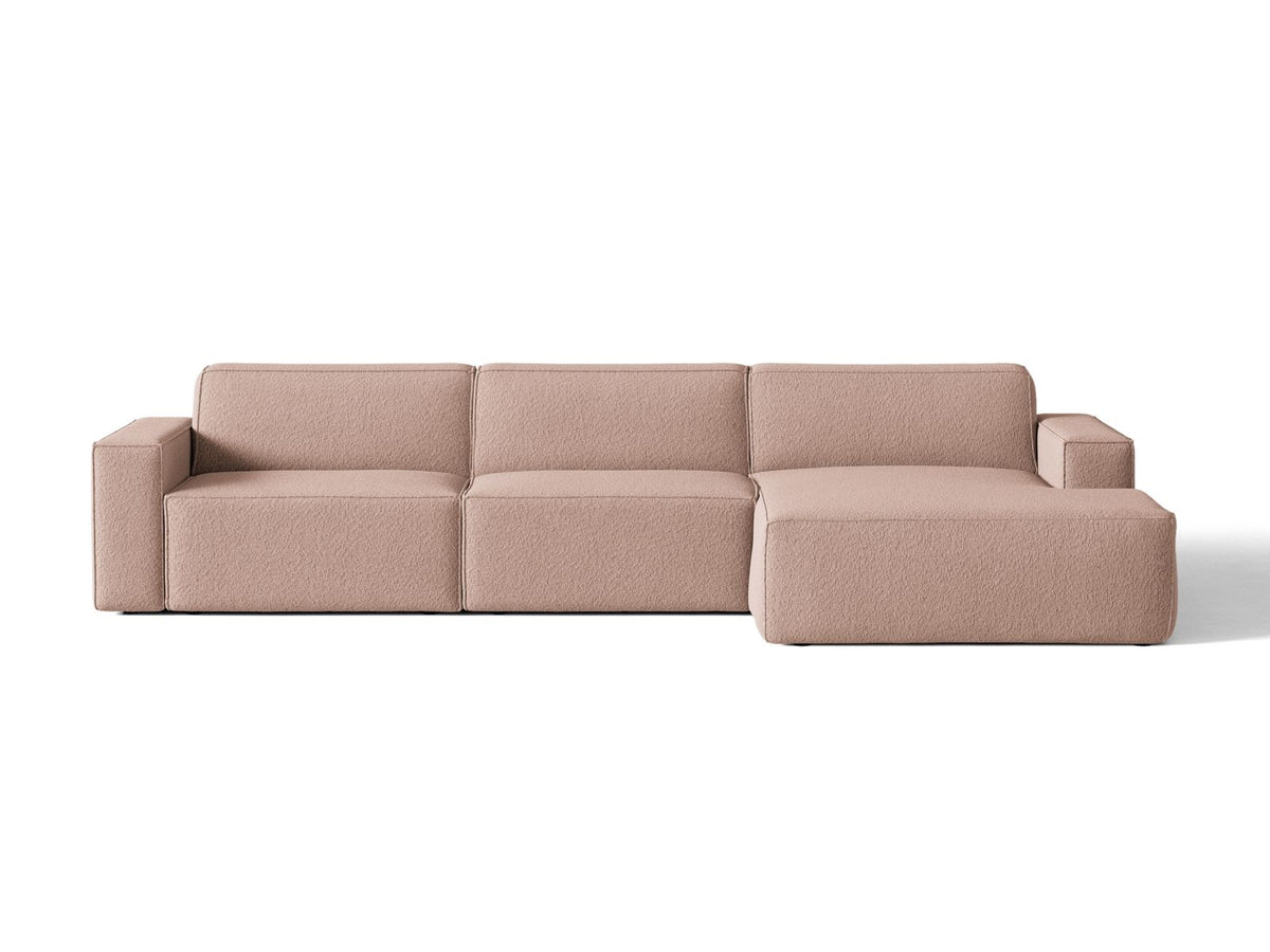 Divano Angolare Componibile Jodie, 4 Posti, 162x284x77
