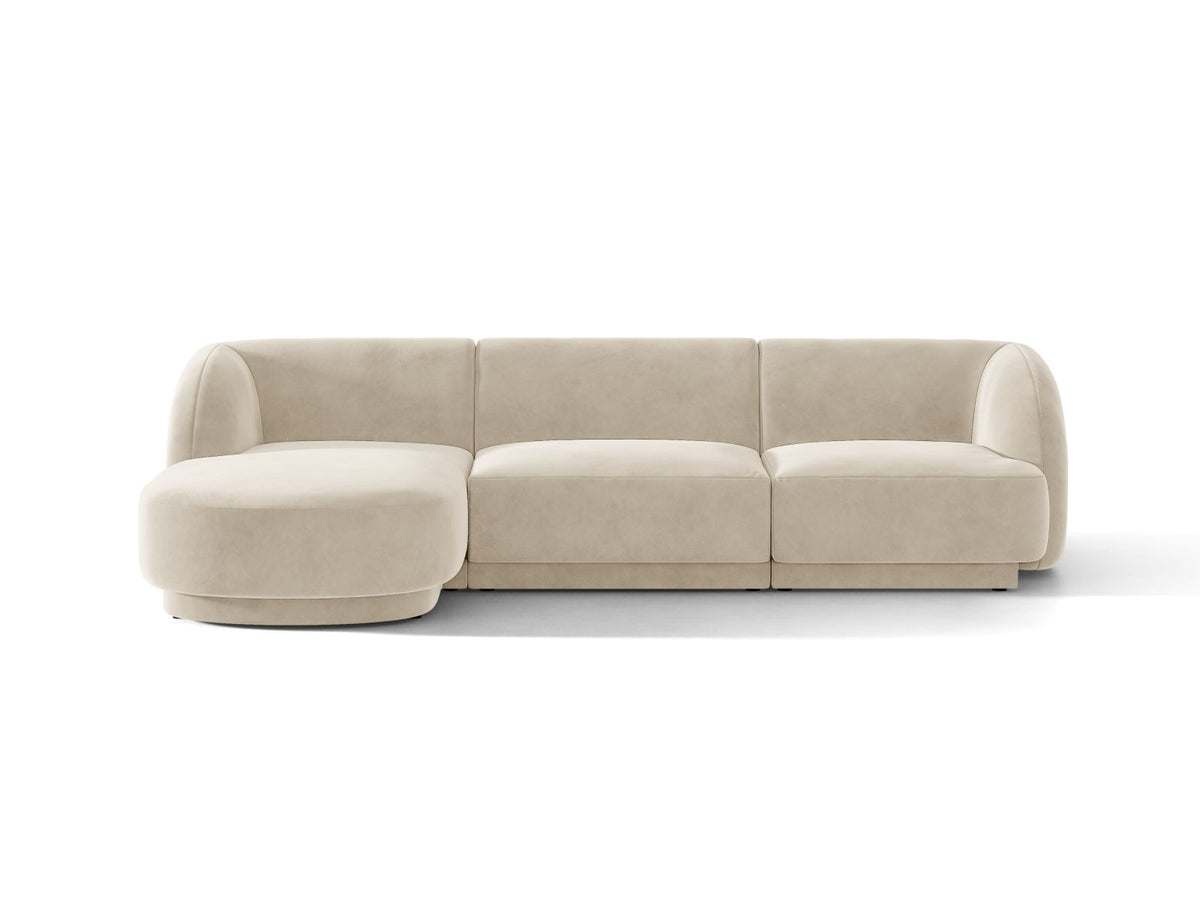 Divano Angolare Miley, 4 Posti, 156x255x70