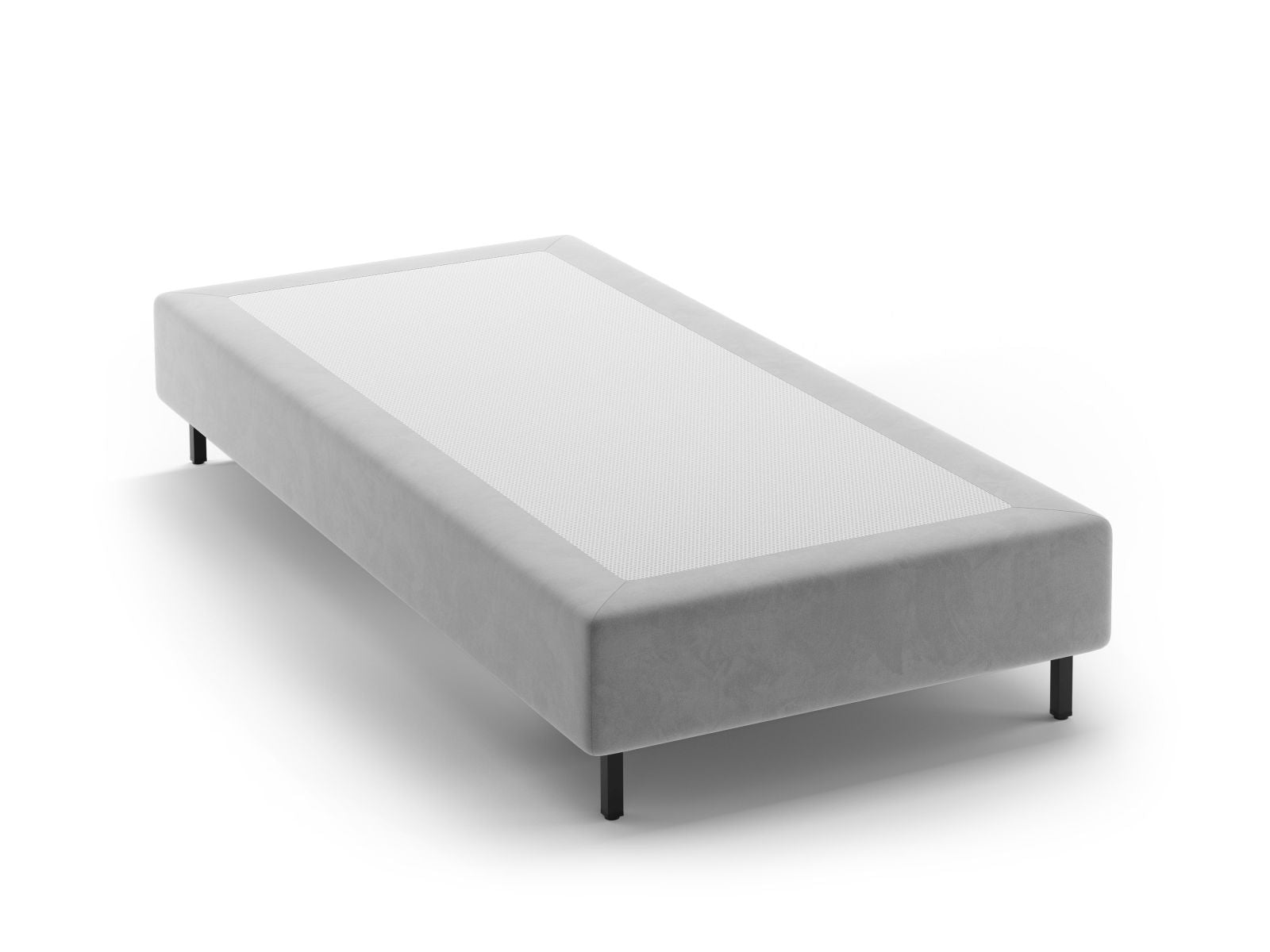 Rete in Velluto, "Whale", 200x80x33 - Grigio Chiaro