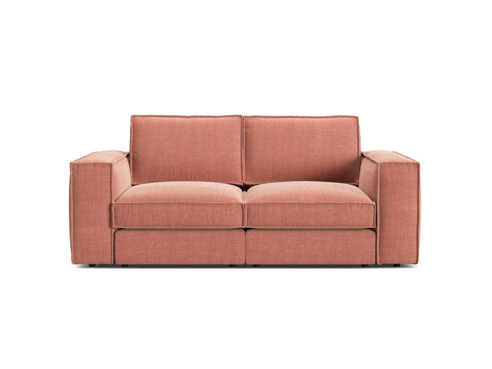 Divano Modulare, "Pola", 2 Posti, 206x103x88 - Rosso