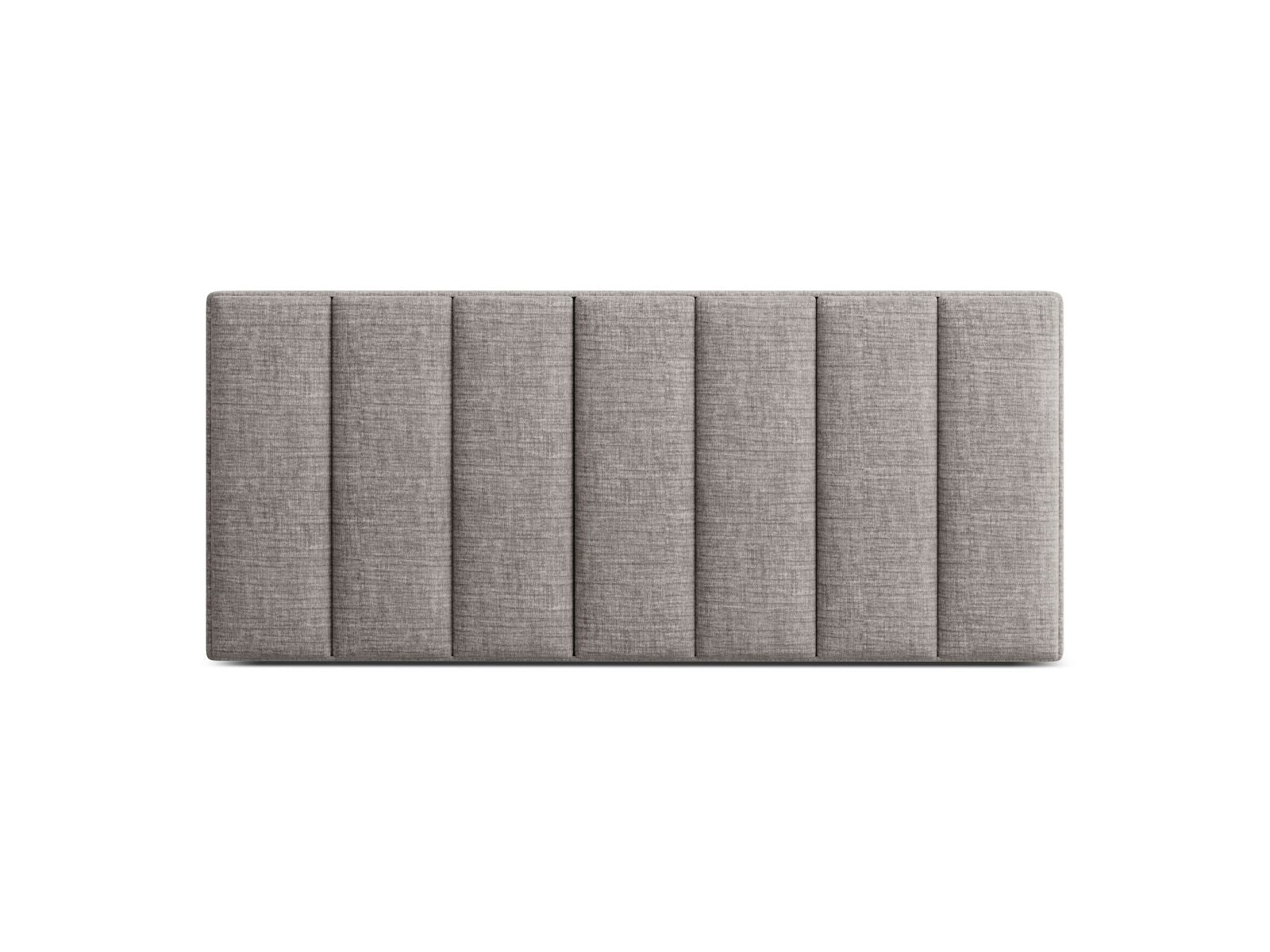 Testata Pensile, "Zoe", 140x10x60 - Grigio Chiaro