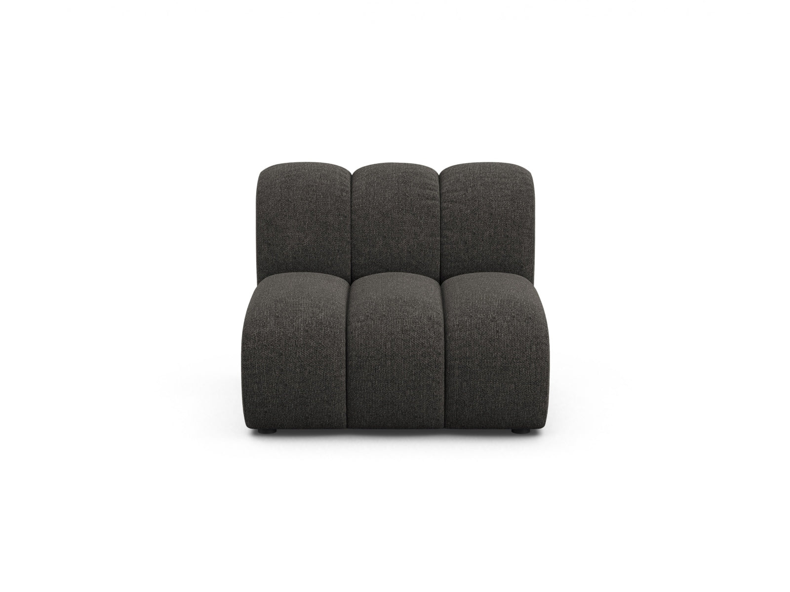 Modulo senza Braccioli, "Lupine", 1 Posto, 92x95x70 - Grigio Scuro