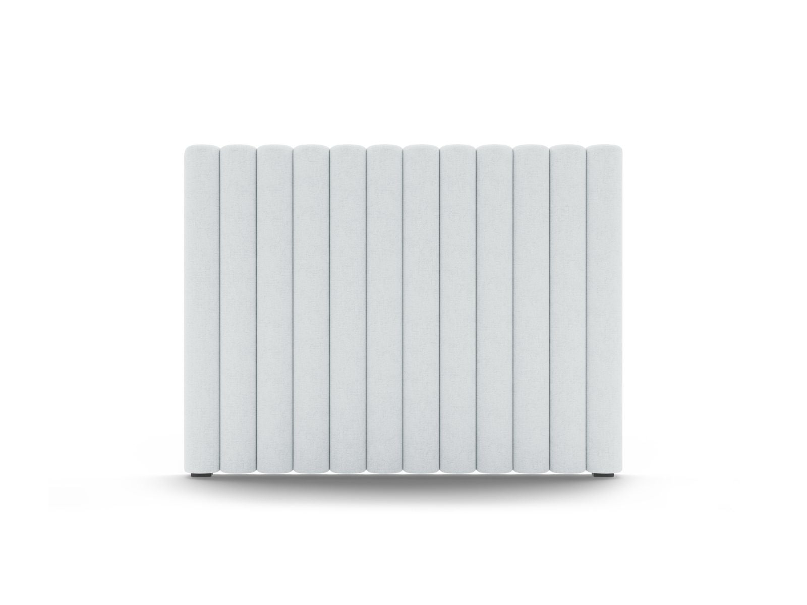 Testata del Letto, "Mistero", 120x13x95 - Grigio Chiaro