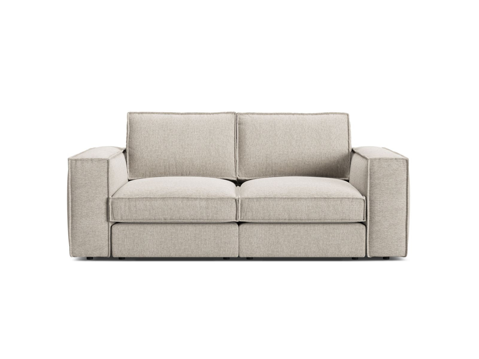 Divano Modulare, "Pola", 2 Posti, 206x103x88 - Sabbia