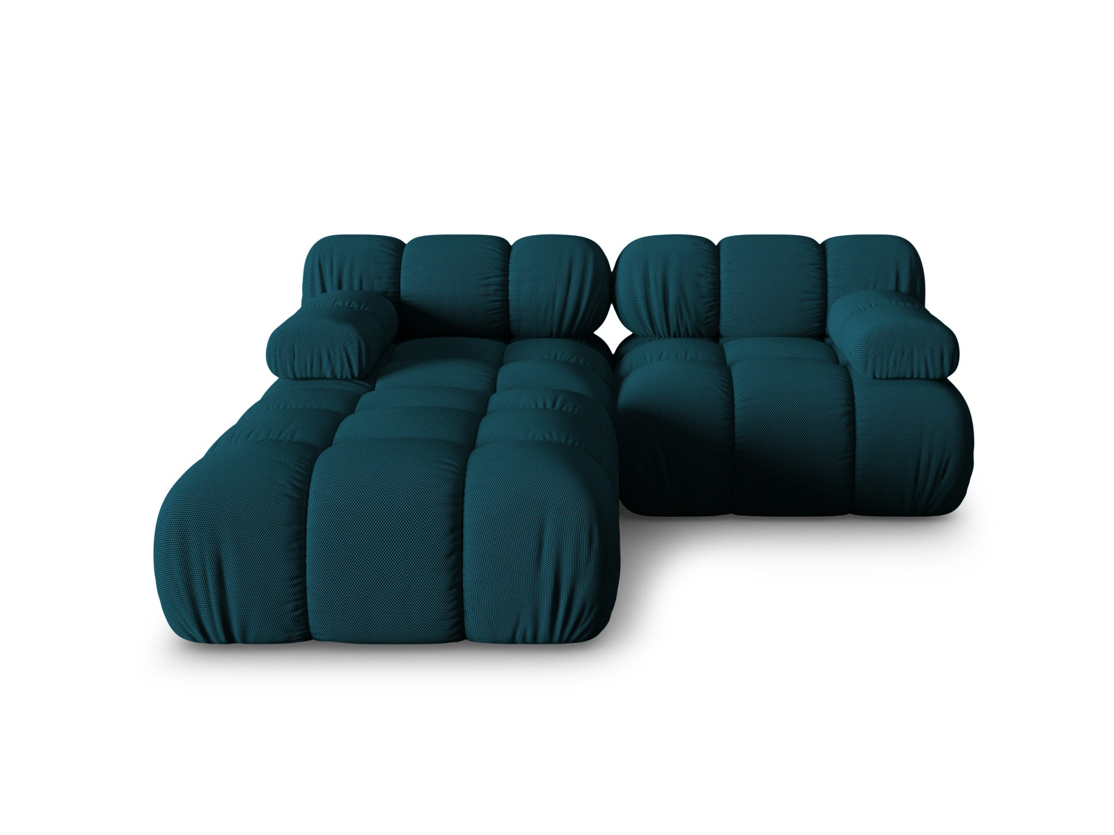 Divano Modulare, "Bellis", 3 Posti, 188x188x70 - Blu Navy