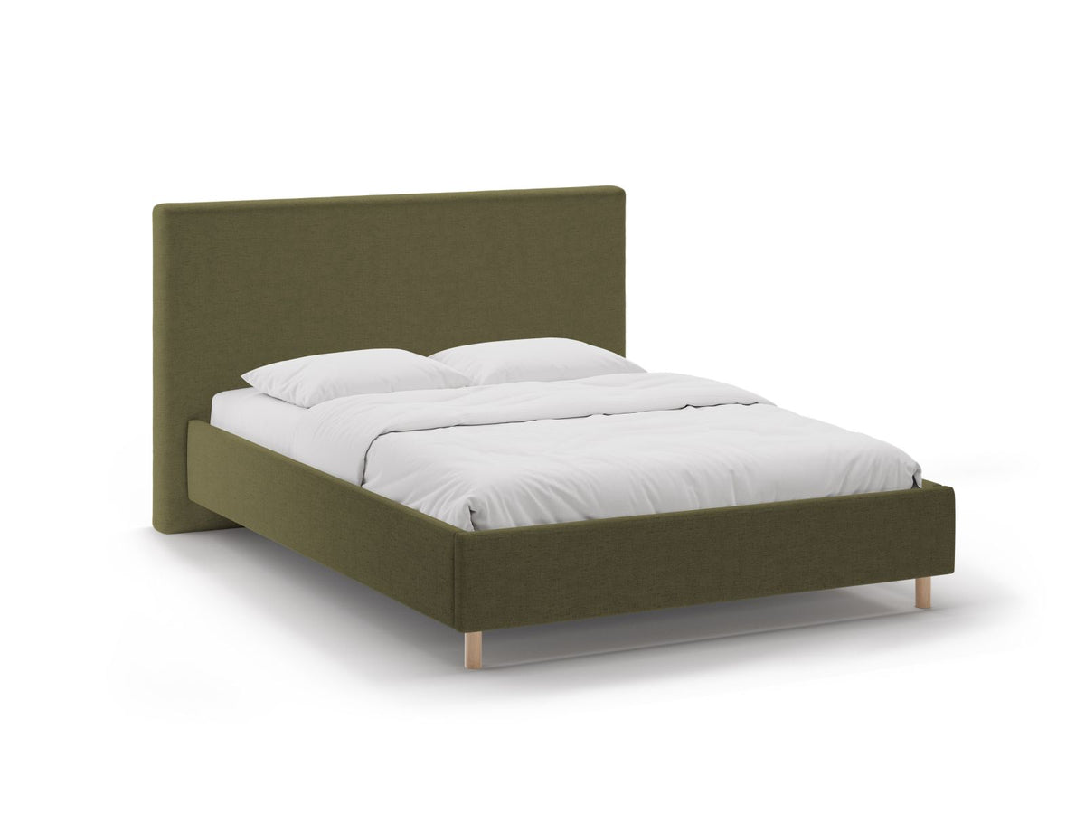 Letto Contenitore con Testata Eloise - Verde 160x200