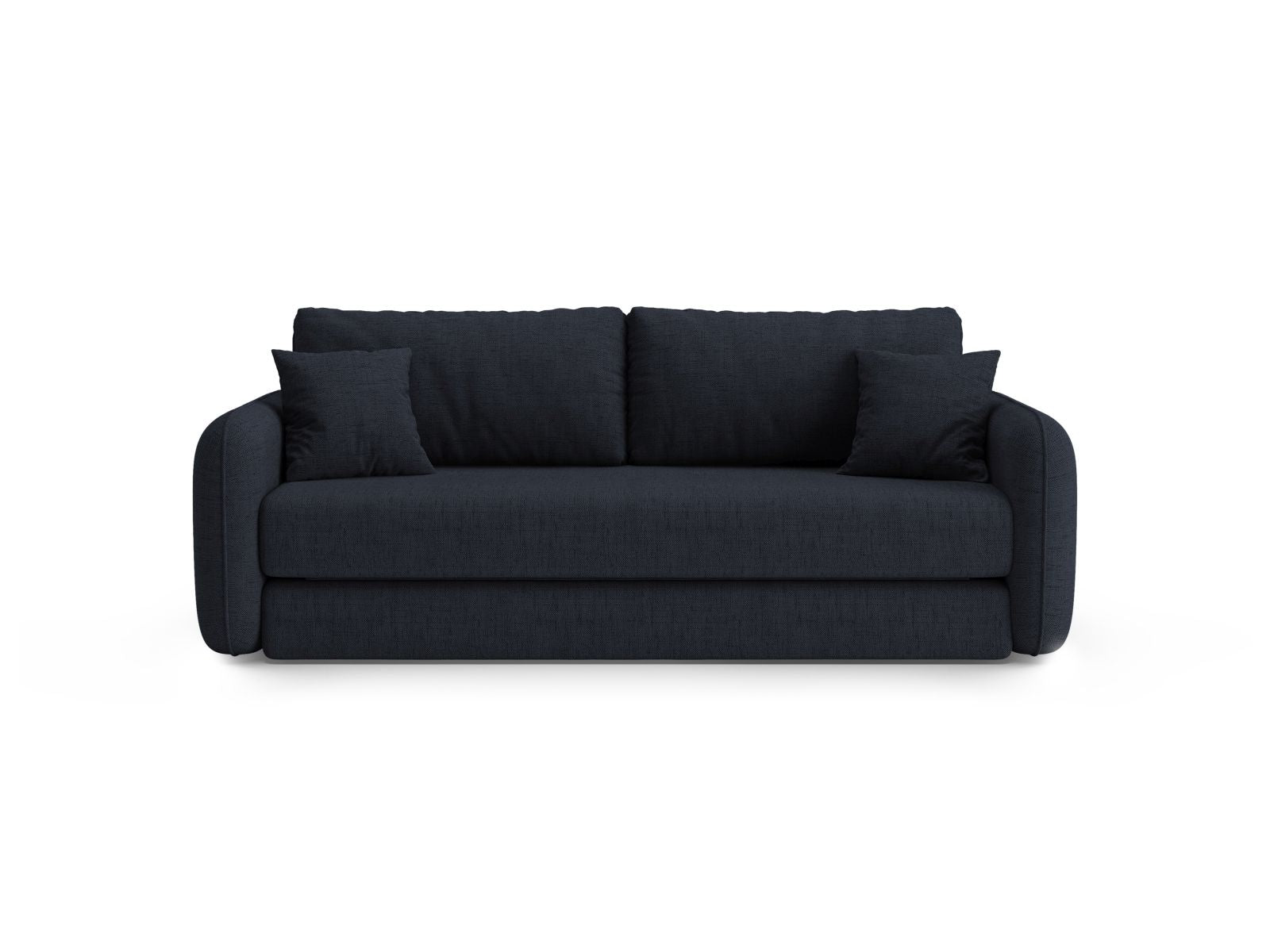 Divano con Funzione Letto, "Dormi", 3 Posti, 225x94x87 - Blu Royal