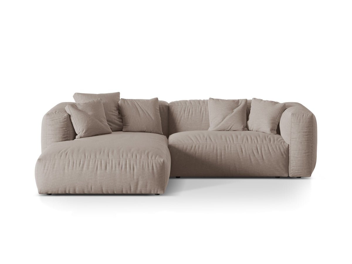 Divano Angolare Componibile XL Martina, 2 Posti, 176x280x75
