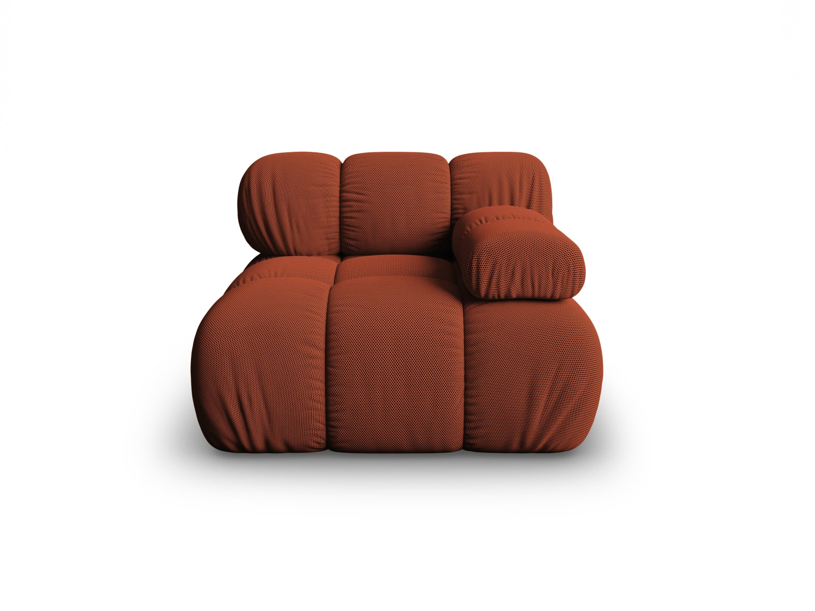 Modulo Destro, "Bellis", 1 Posto, 94x94x70 - Mattone