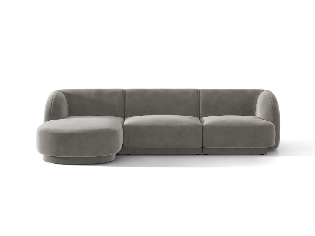 Divano Angolare Miley, 4 Posti, 156x255x70