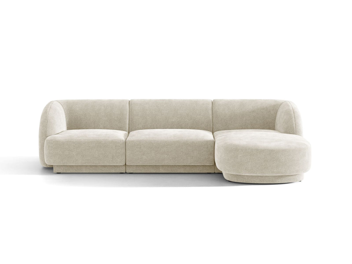 Divano Angolare Miley, 4 Posti, 156x255x70