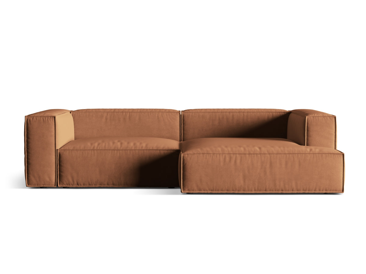 Divano Angolare Componibile Nuria, 4 Posti, 147x292x72