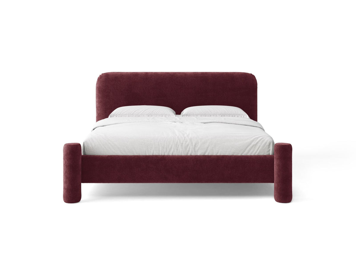 Letto con Testata Vera - Ciliegio 180x200