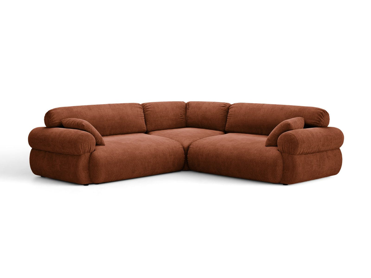 Divano Angolare Simmetrico Ophelia, 5 Posti, 259x259x84