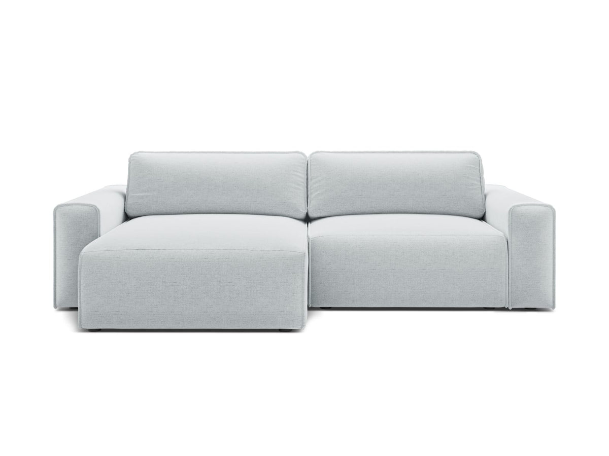 Divano Letto Angolare con Contenitore Victor, 3 Posti, 148x246x83